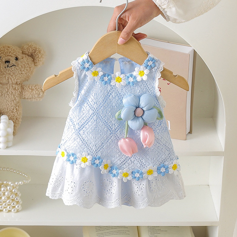 Newborn Baby Girl Romper Floral - Baju Terusan Bayi Perempuan Musim Panas
