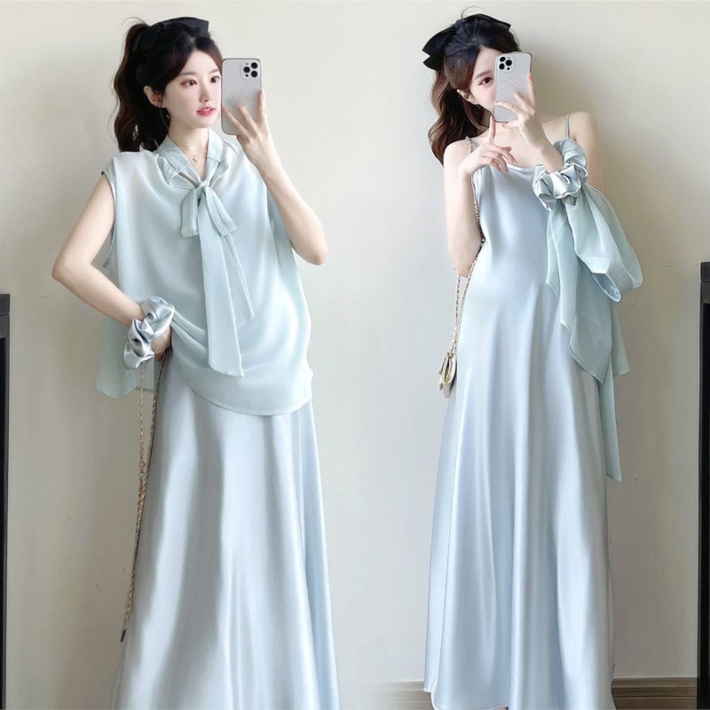 Maternity Wear - Gaun Musim Panas Wanita Hamil Baru