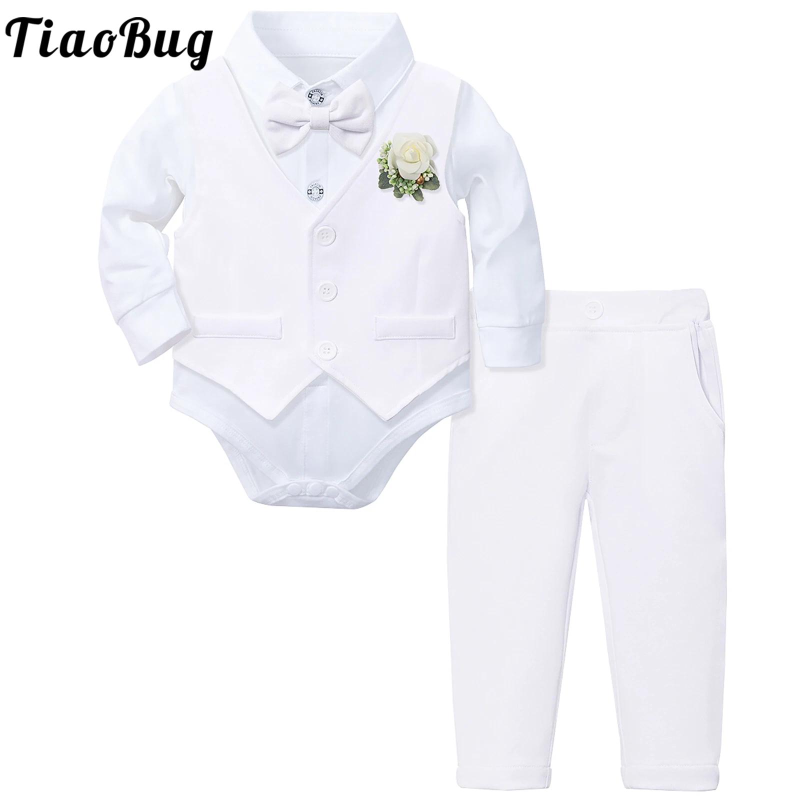 Baby Boy Suit Set Baptism - Baju Baptisan Bayi Laki-laki Baru Lahir