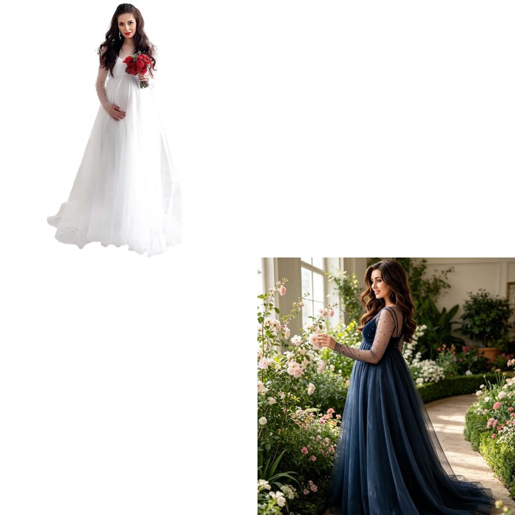 Maternity Wear - Gaun Hamil Bergaya XXFE Dengan Sisipan