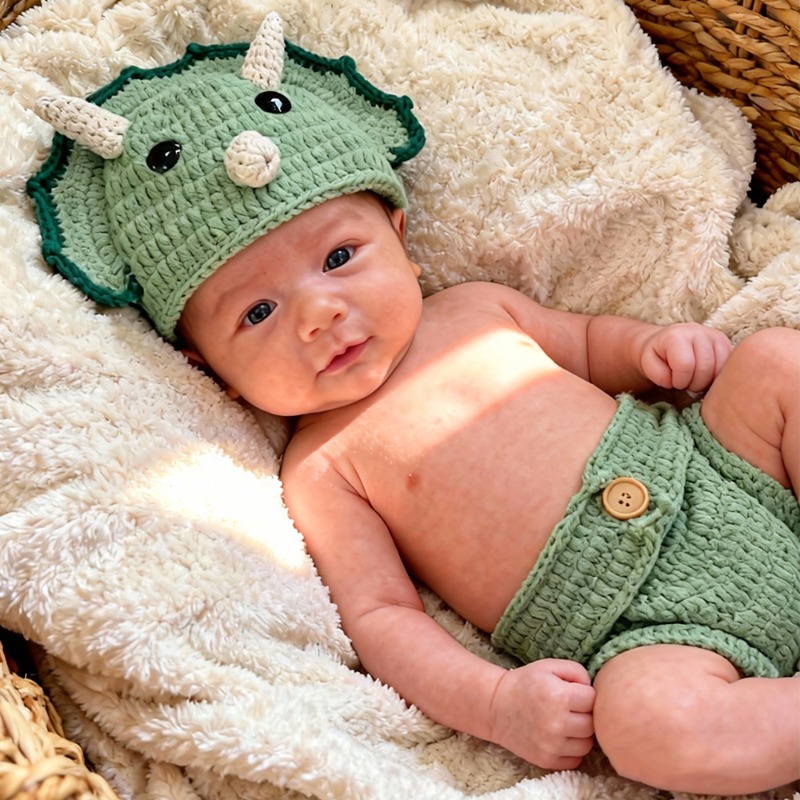 2 Buah Alat Peraga Fotografi B - Infant Photography Props Outfit ulasan dan harga