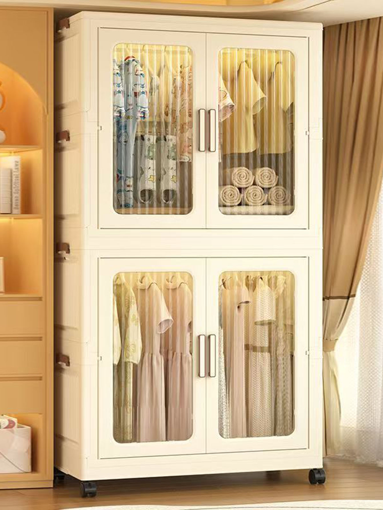 Lemari penyimpanan lipat, lema - Baby Clothes ulasan dan harga