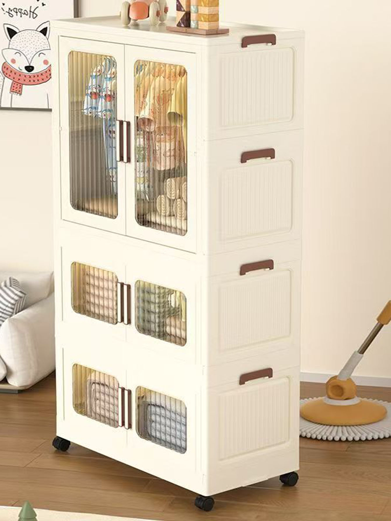 Lemari penyimpanan lipat, lema - Baby Clothes ulasan dan harga