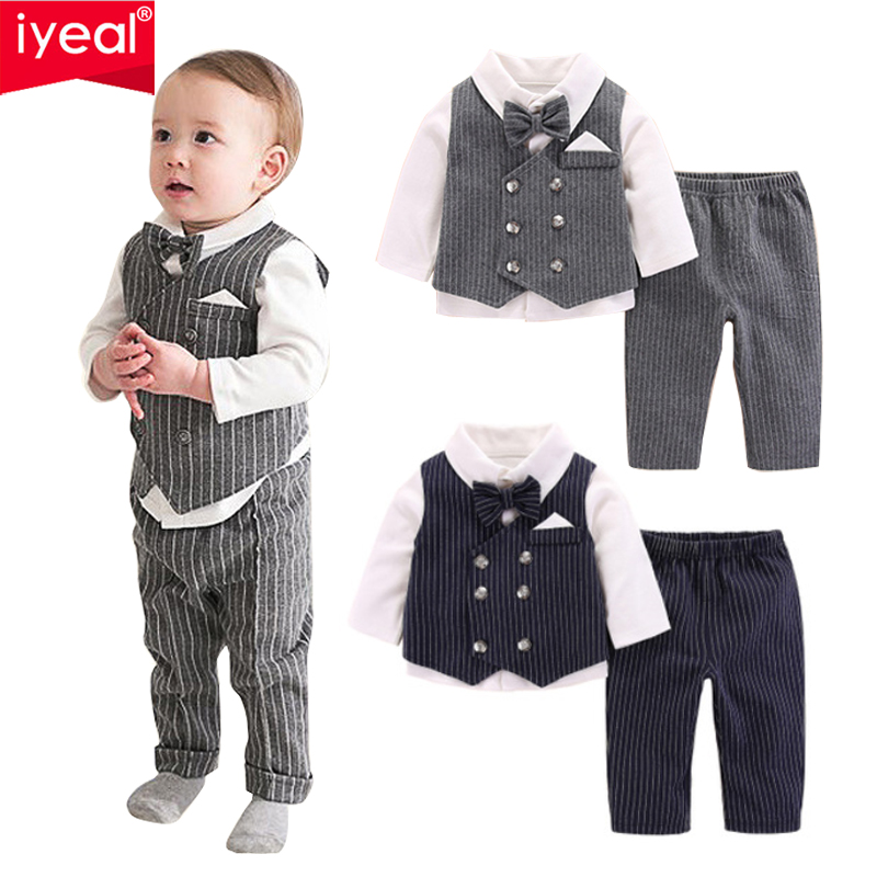IYEAL Bayi Laki-laki Baptisan  - Baby Boy Suit Set Baptism ulasan dan harga