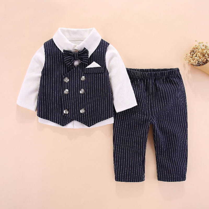 IYEAL Bayi Laki-laki Baptisan  - Baby Boy Suit Set Baptism ulasan dan harga