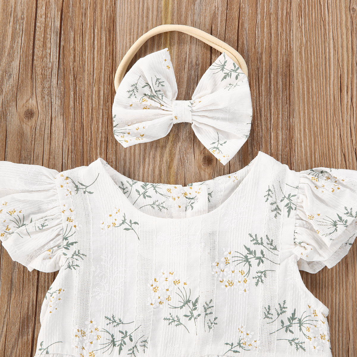 Baju monyet bayi perempuan bar - Newborn Baby Girl Romper Floral ulasan dan harga