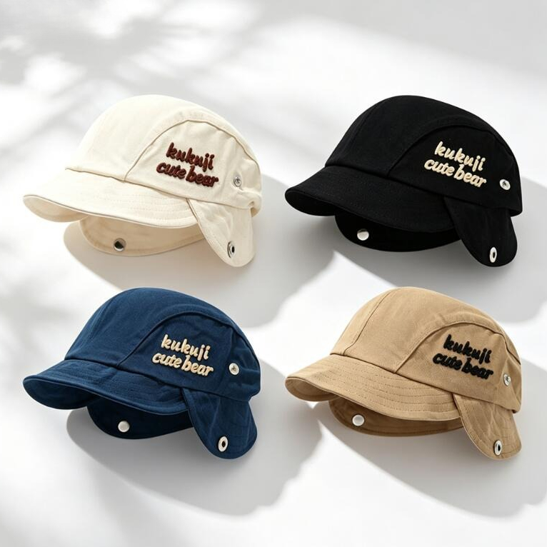 Topi Penutup Telinga Bayi Musi - Infant Beanie Hat With Ears ulasan dan harga