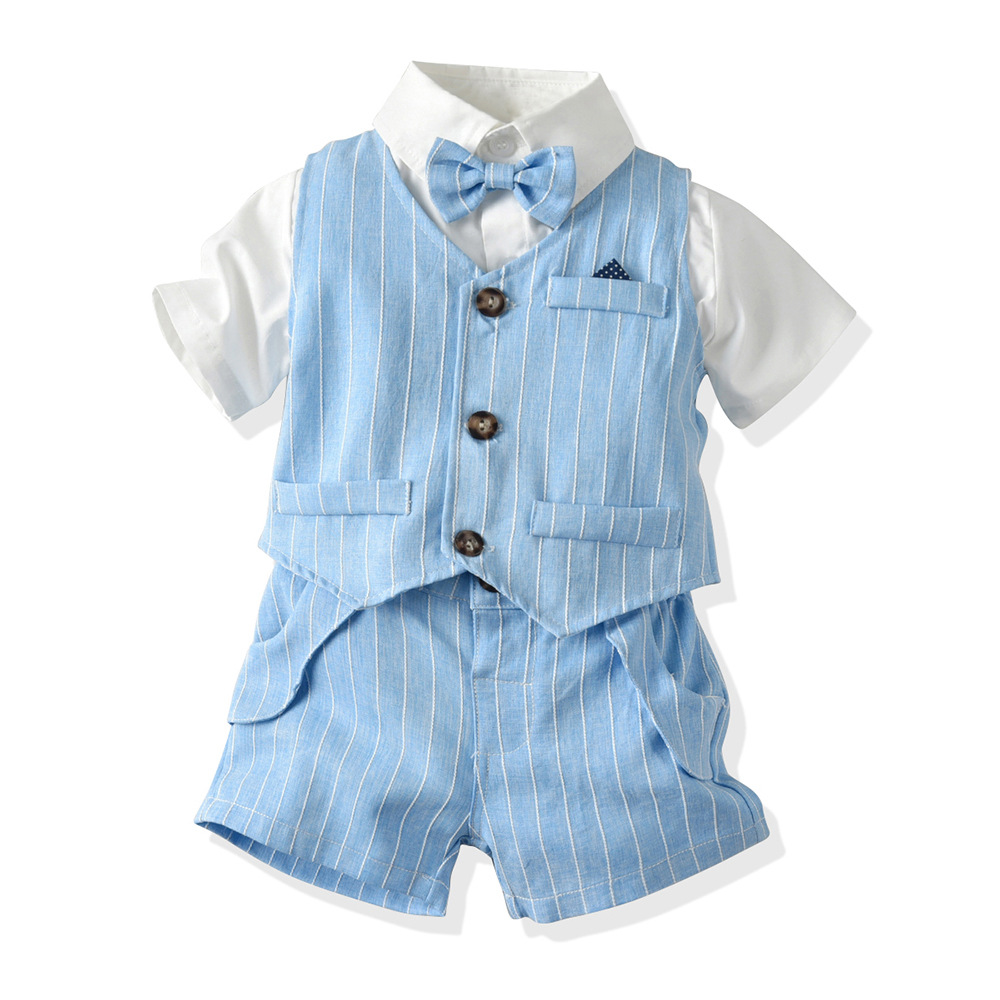 Setelan pakaian bayi laki-laki - Baby Boy Suit Set Baptism ulasan dan harga