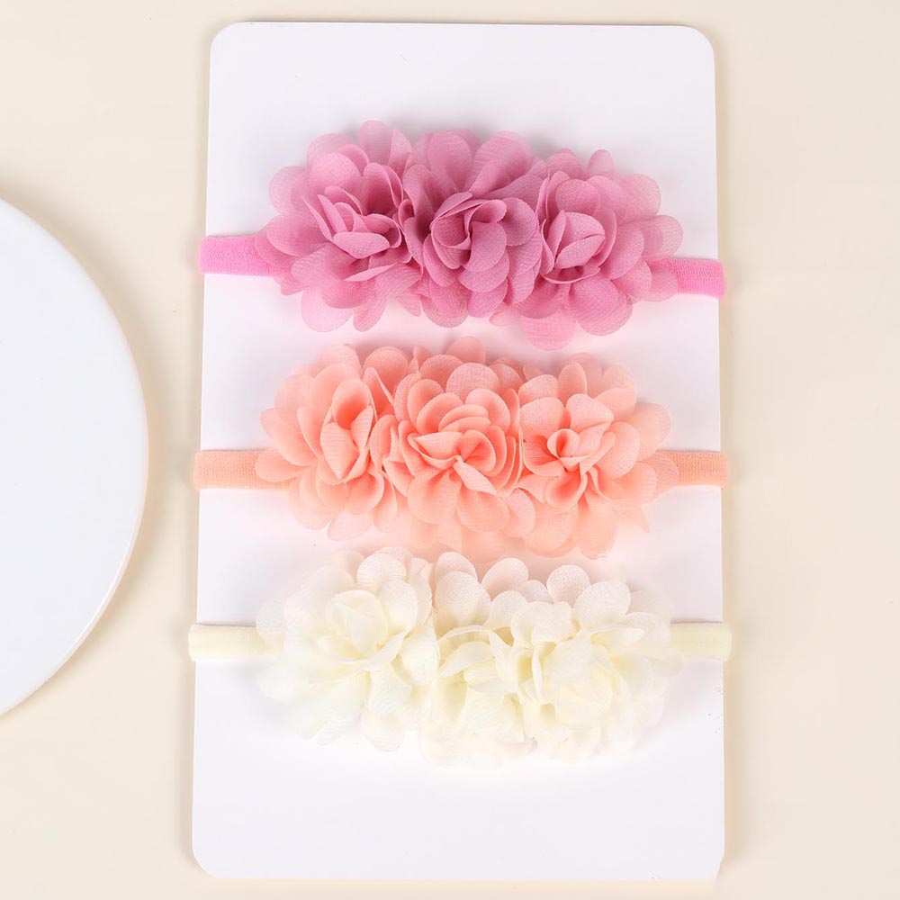 Bando bunga sifon untuk bayi,  - Baby Gear ulasan dan harga