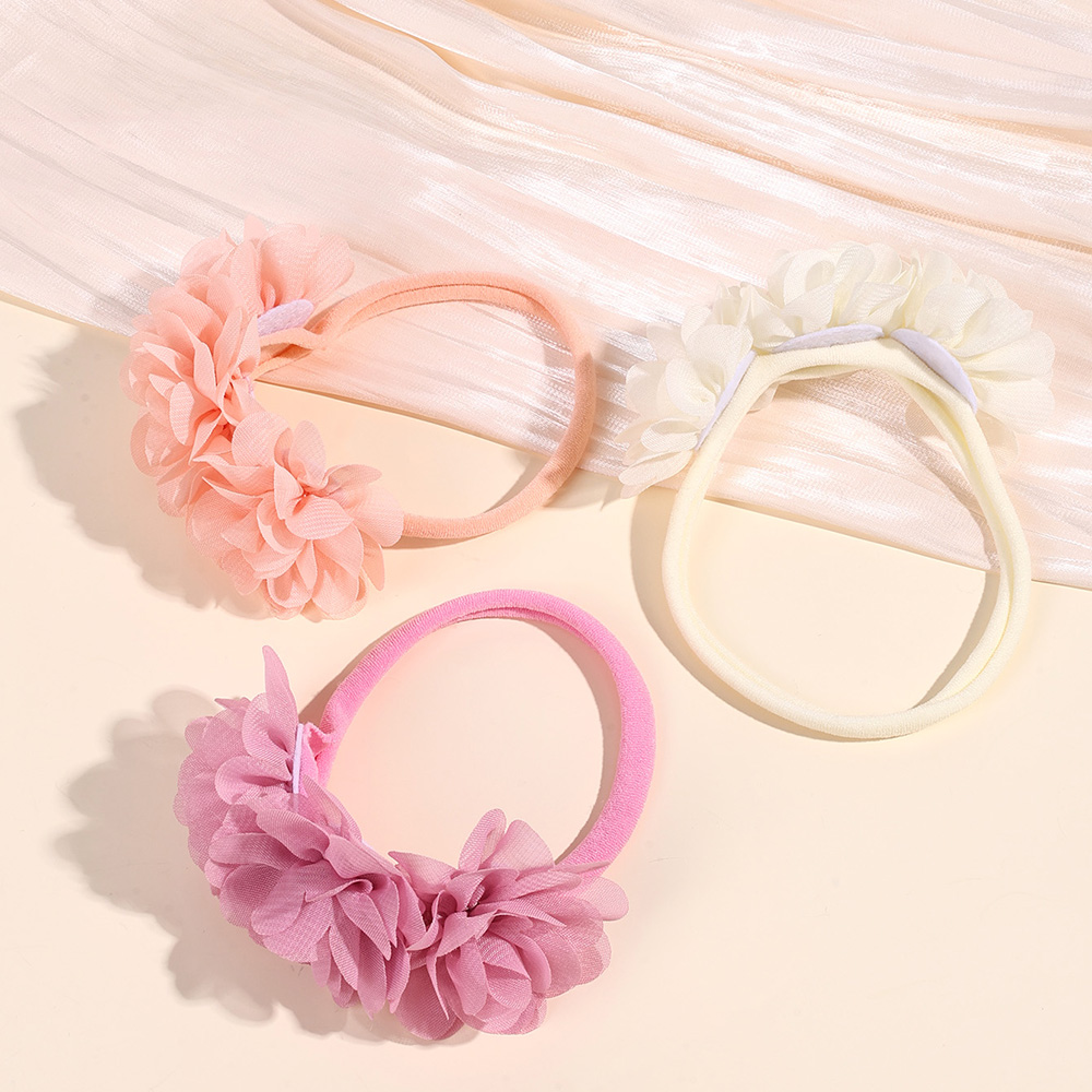 Bando bunga sifon untuk bayi,  - Baby Gear ulasan dan harga