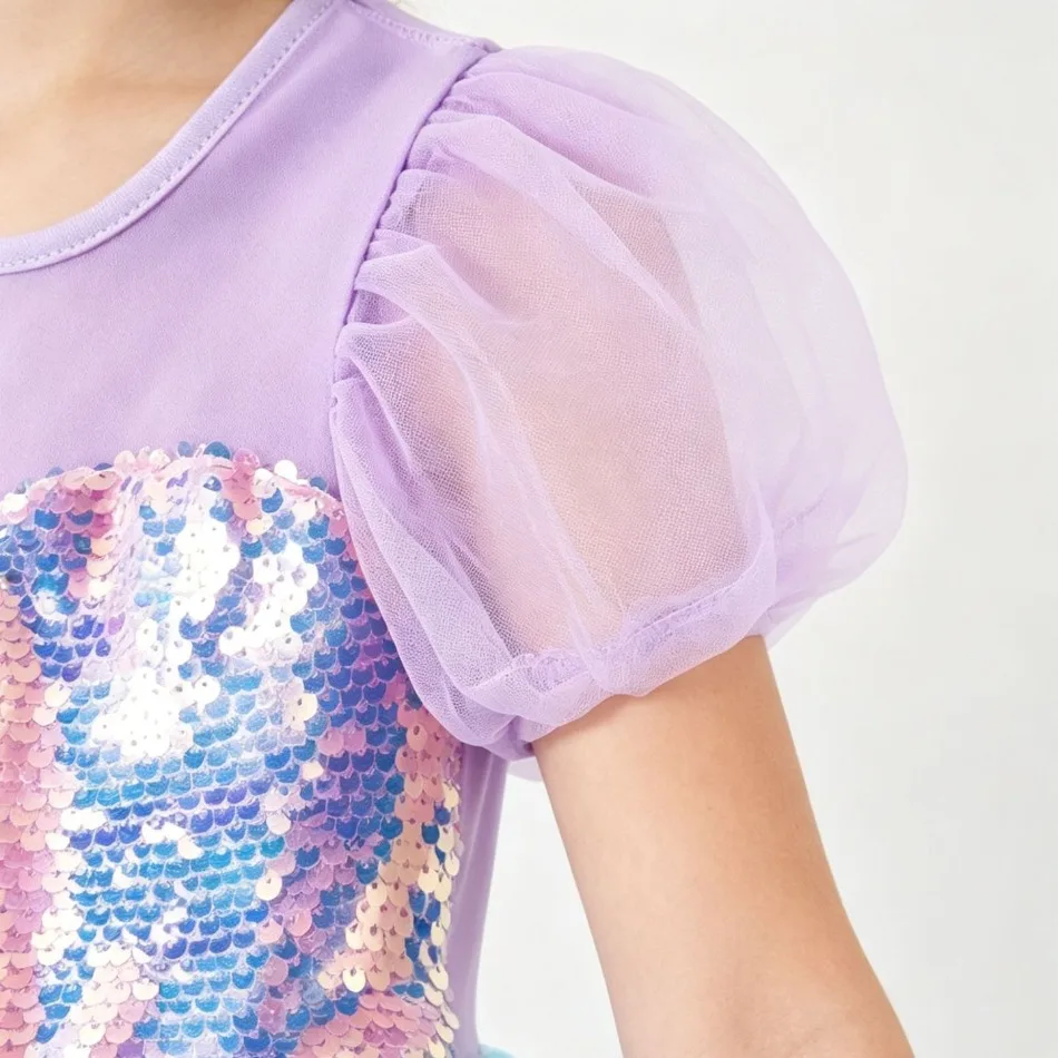 Gaun Tutu Putri Duyung untuk A - Toddler Girl Tulle Party Dress ulasan dan harga