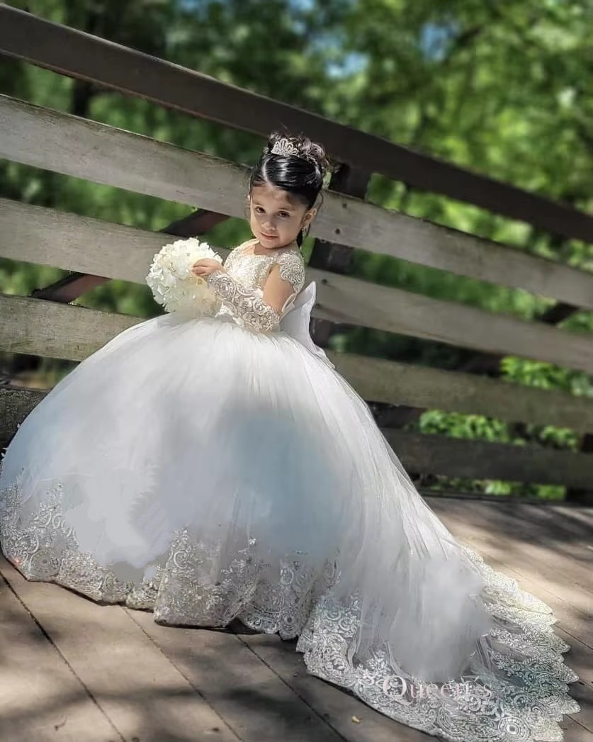 Gaun Pengiring Pengantin Putri - Toddler Girl Tulle Party Dress ulasan dan harga