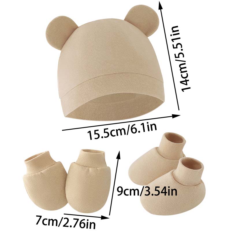 2026 Topi Bayi Sarung Tangan K - Infant Beanie Hat With Ears ulasan dan harga