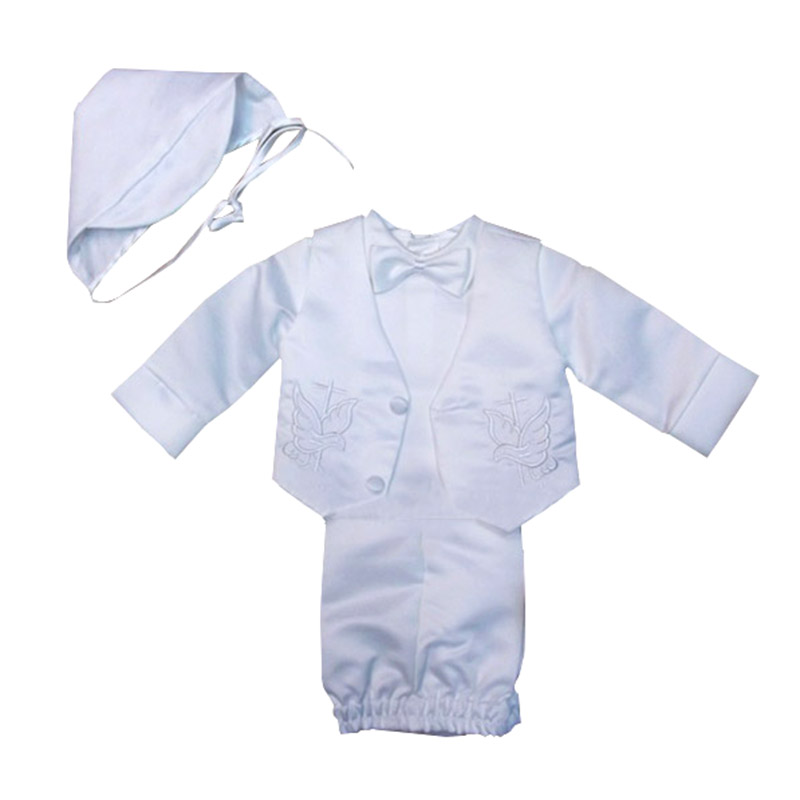 Pakaian pembaptisan bayi laki- - Baby Boy Suit Set Baptism ulasan dan harga