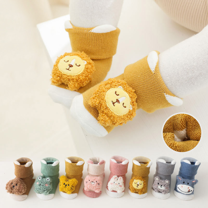 Kaus Kaki Hewan Kartun Lucu Ba - Unisex Baby Socks Non Slip ulasan dan harga