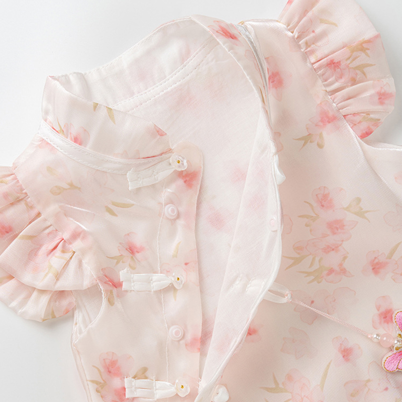 Baju anak perempuan baru lahir - Newborn Baby Girl Romper Floral ulasan dan harga
