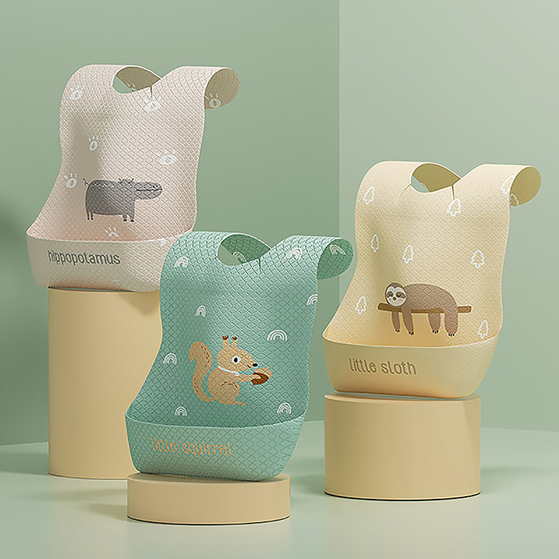 Persediaan makanan tahan air d - Waterproof Baby Bibs Silicone ulasan dan harga