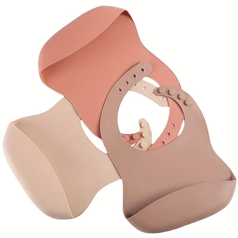 Celemek Bayi Tahan Air Perleng - Waterproof Baby Bibs Silicone ulasan dan harga
