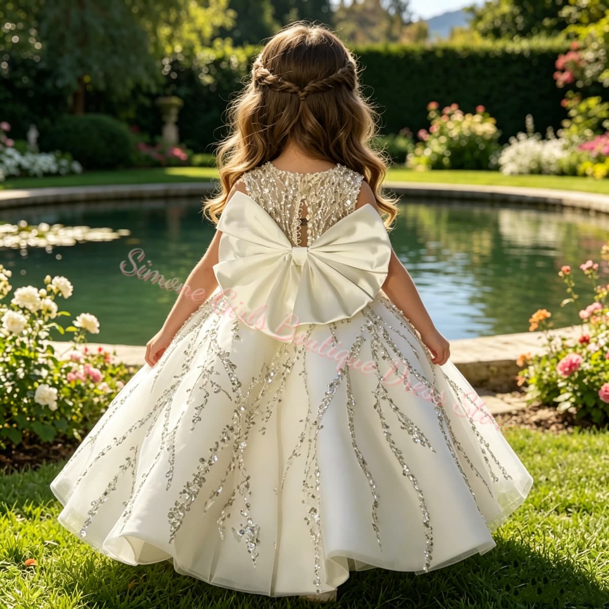 Gaun Pesta Pernikahan Mewah Be - Toddler Girl Tulle Party Dress ulasan dan harga