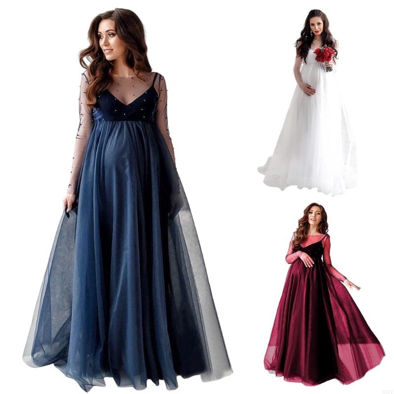Gaun Hamil Bergaya XXFE Dengan - Maternity Wear ulasan dan harga