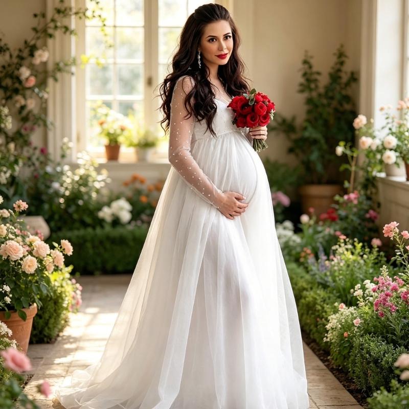 Gaun Hamil Bergaya XXFE Dengan - Maternity Wear ulasan dan harga