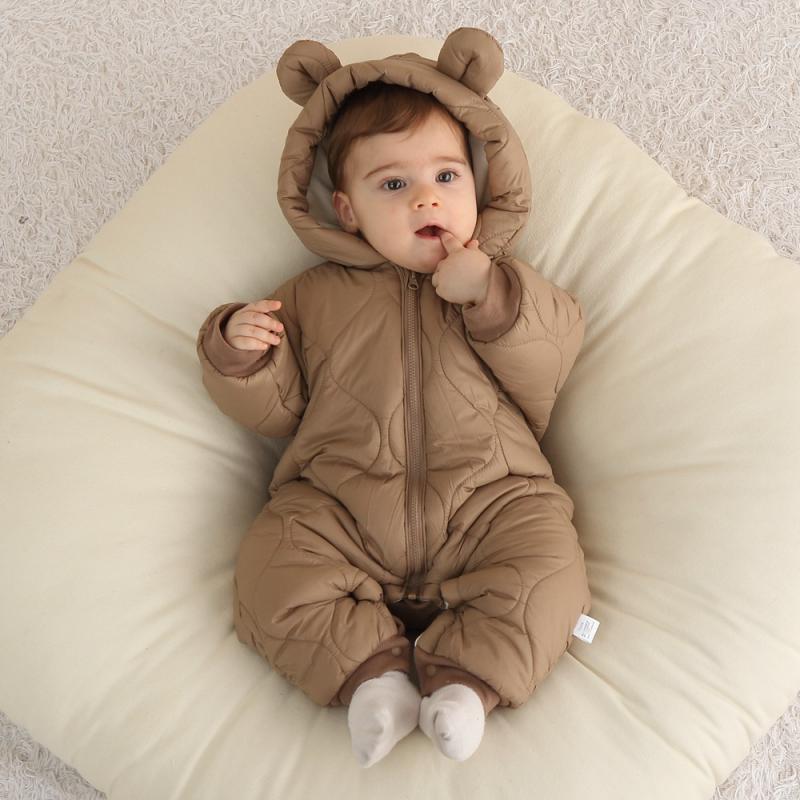 Romper bayi baru lahir, Jumpsu - Cotton Baby Onesies Zipper ulasan dan harga