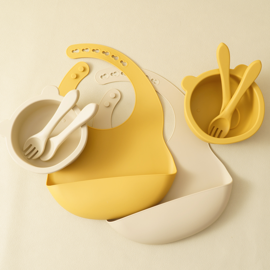 Grosir peralatan makan anak-an - Waterproof Baby Bibs Silicone ulasan dan harga